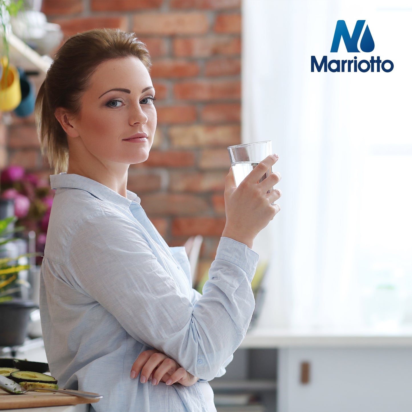 MARRIOTTO Water Filter Compatible with XWFE (Built-in CHIP), Replacement for GE XWFE