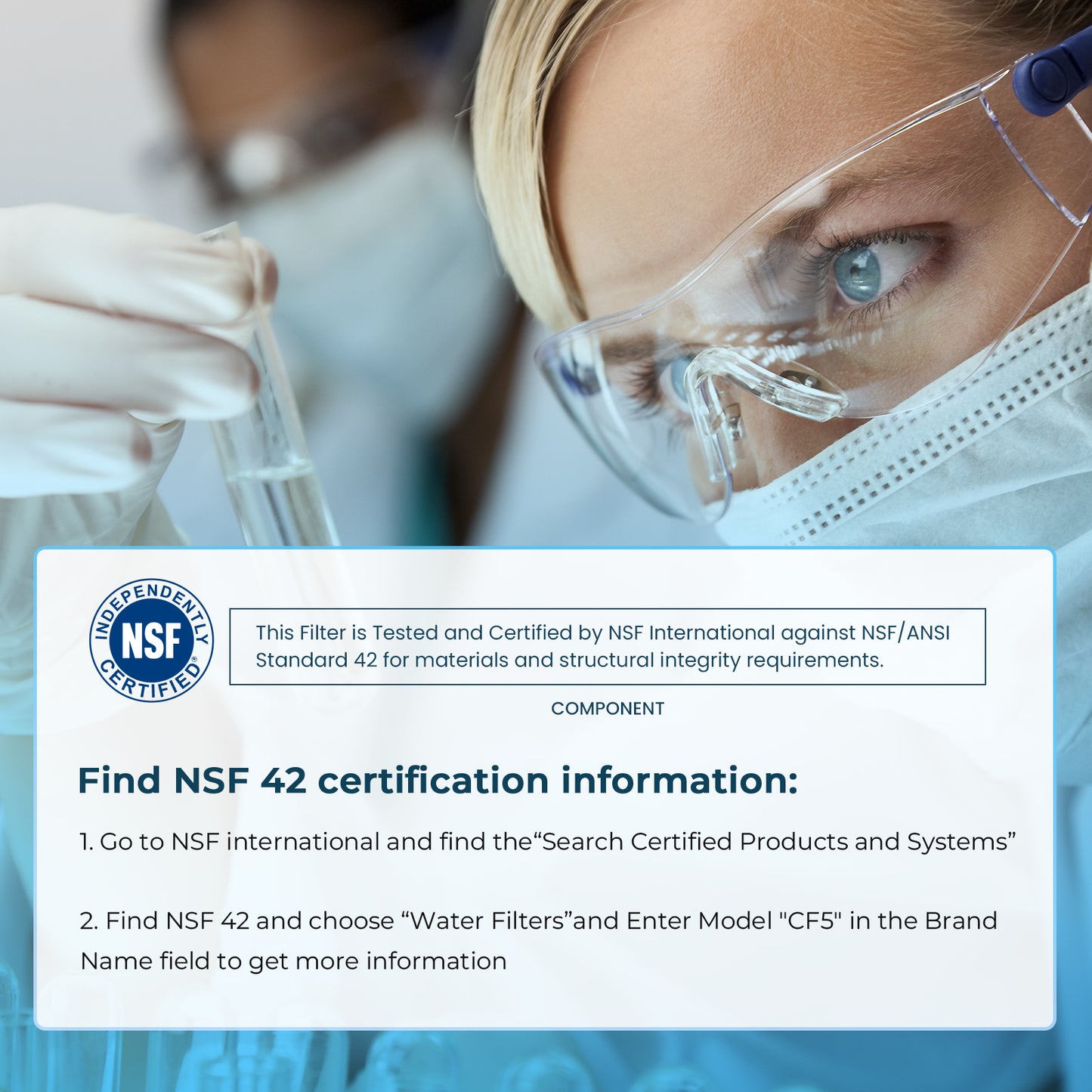 Crystala Filters UKF8001 Compatible with Whirlpool 4396395, EDR4RXD1 Refrigerator Water Filter