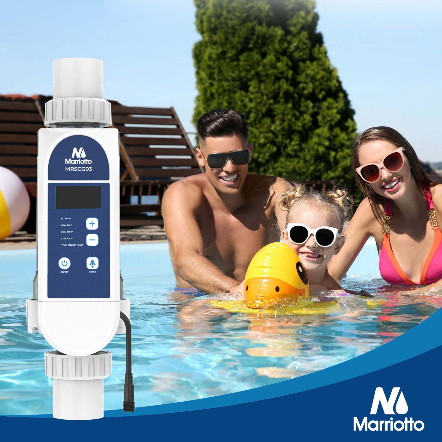 IC40 Salt Cell Compatible with Pentair IntelliChlor - Replaces EC-520555 520555